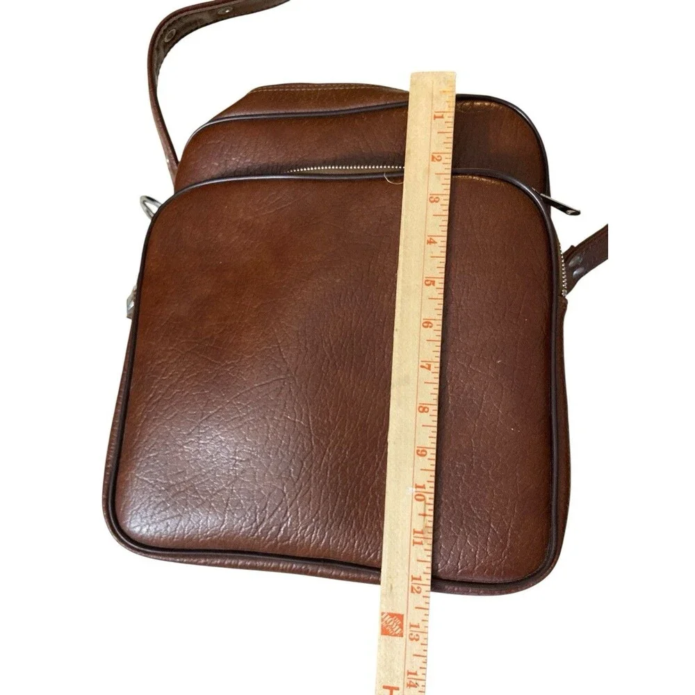Interpur‎ 1970s Crossbody Lugagge Vintage Bag With Lock And Key Made In Korea